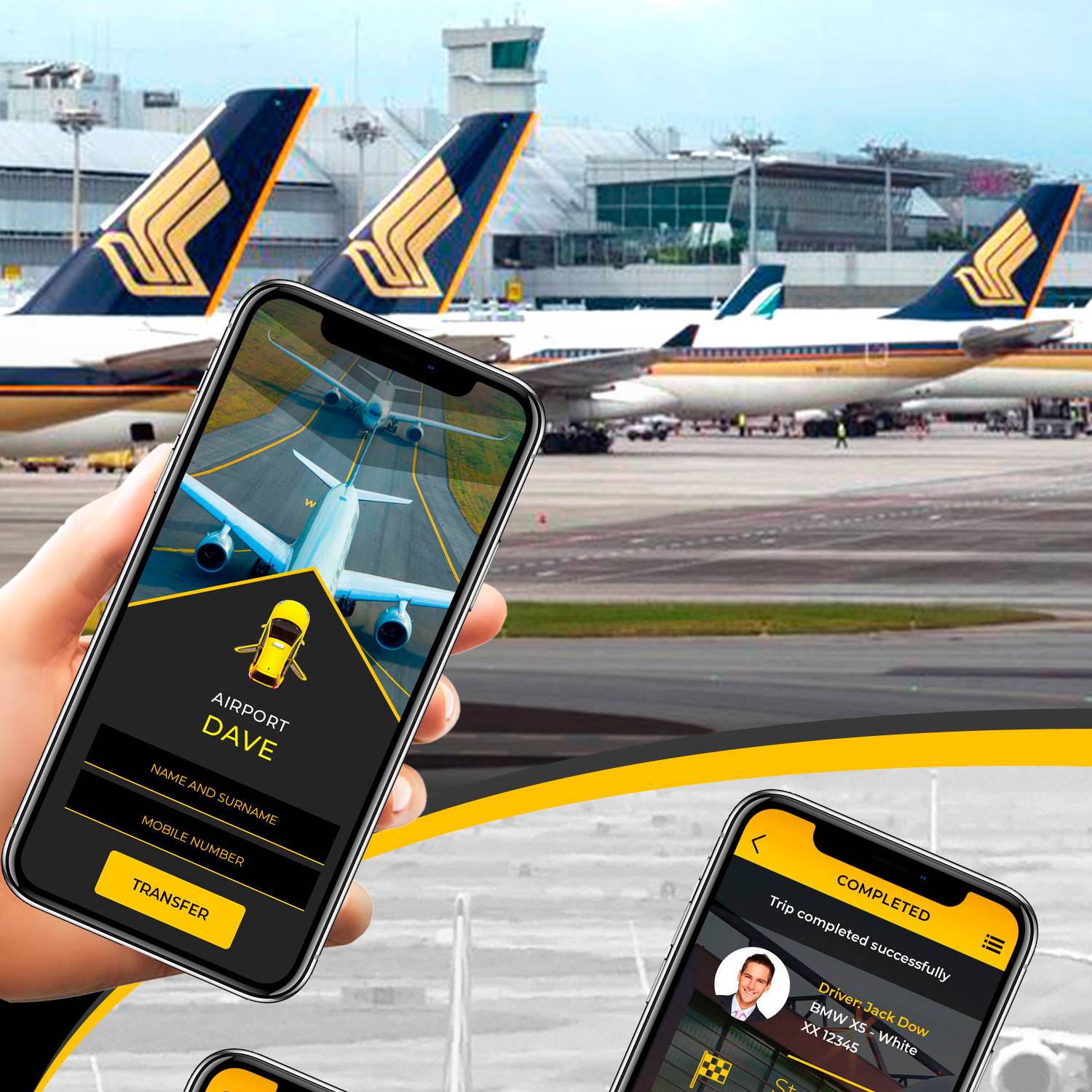 Jetway Transfers — Airport Ride App