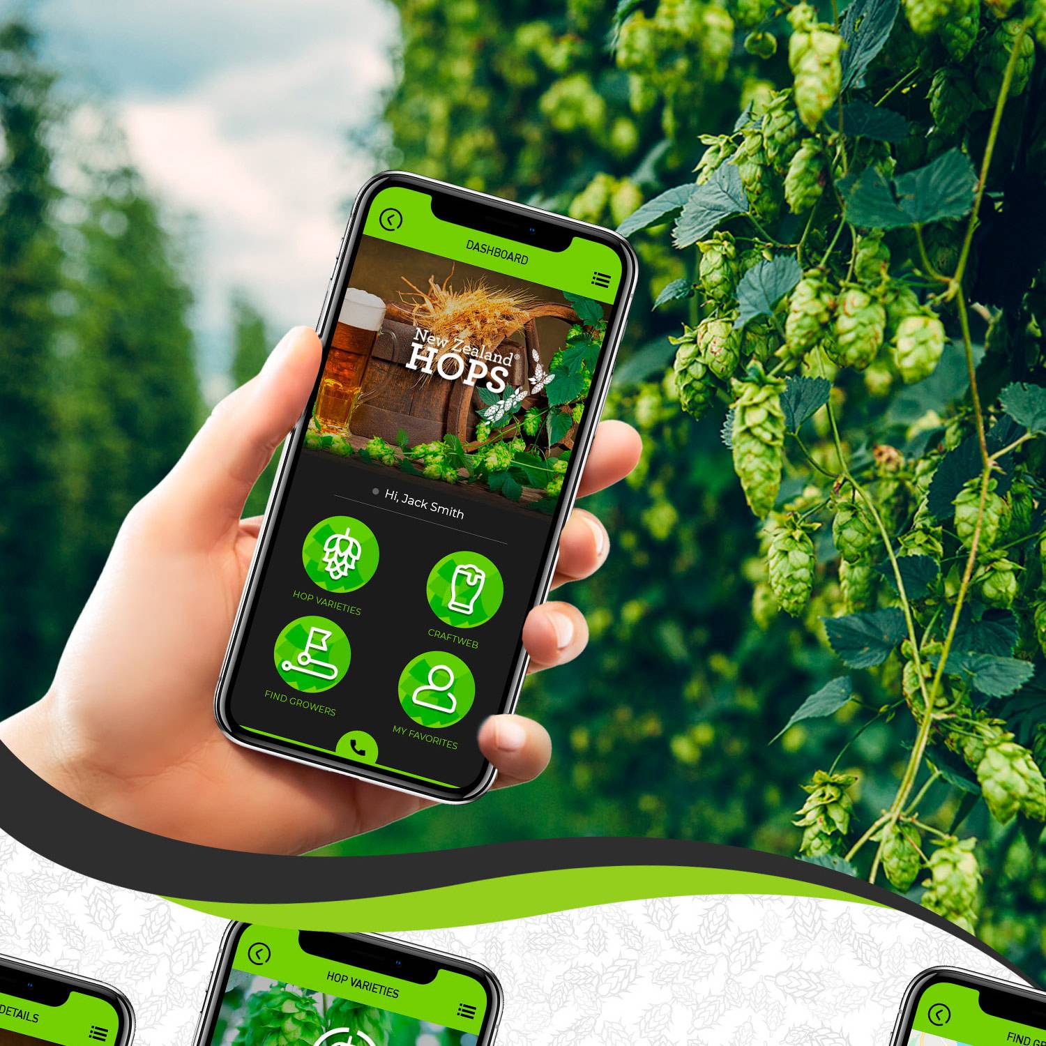 Greenbine — Hop Production Operations