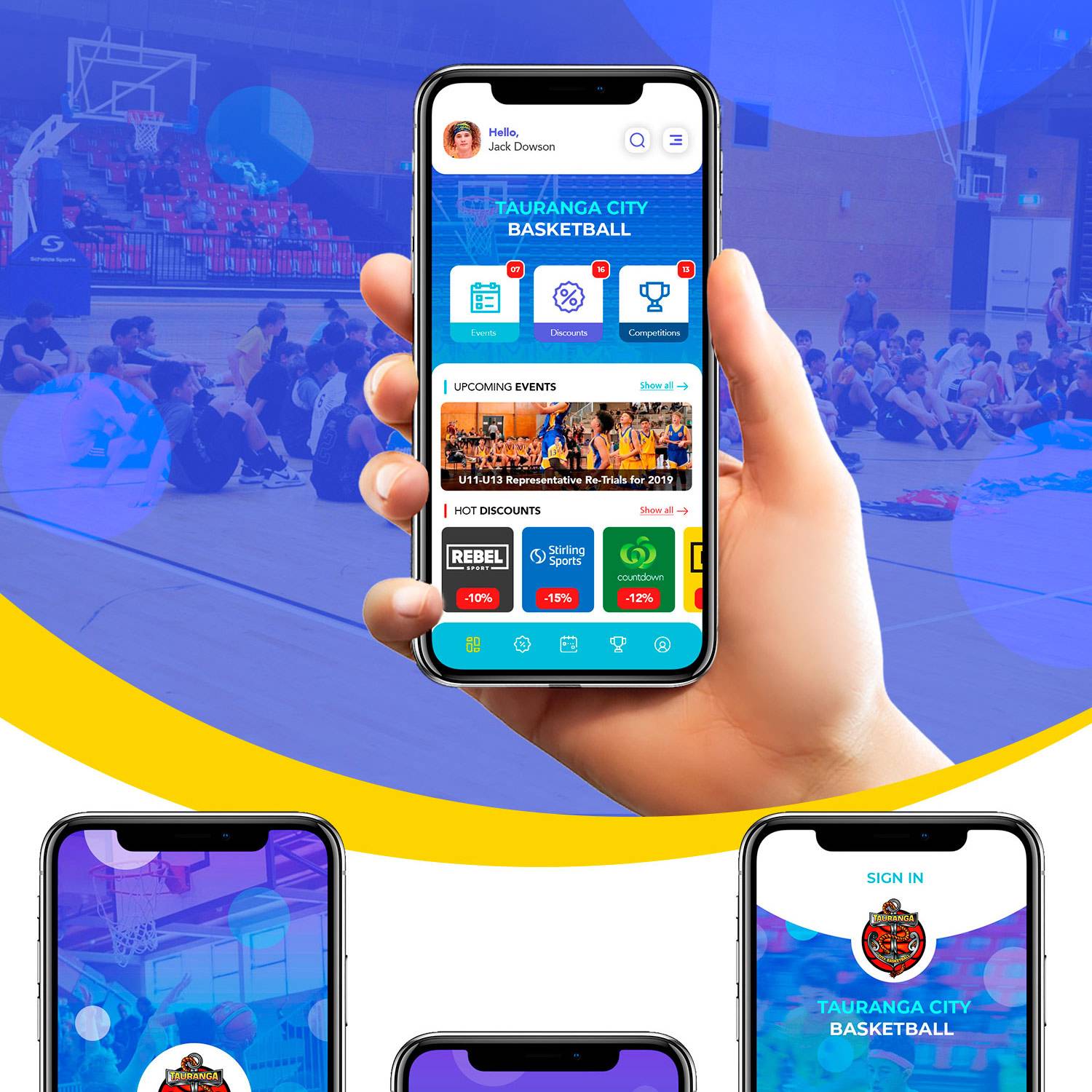 Capital Hoops — Basketball Club App