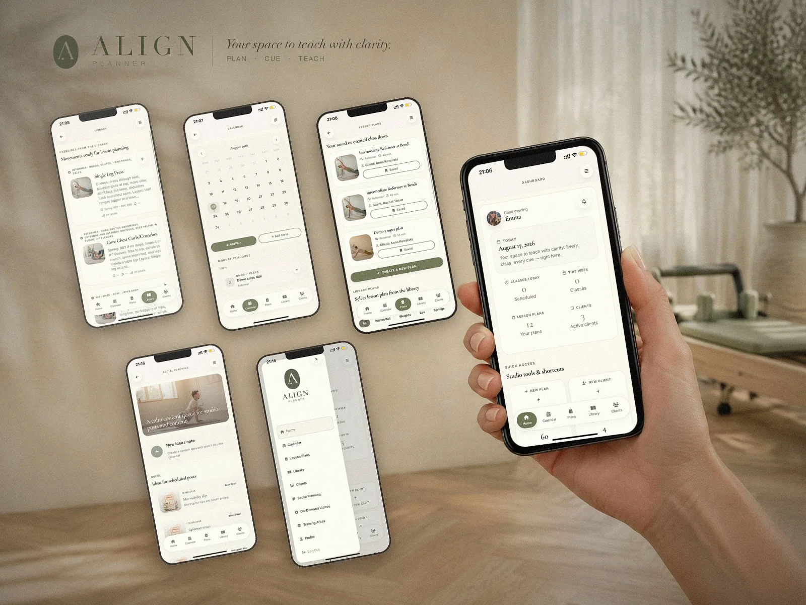 Align Plan — Pilates app — 01